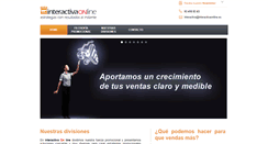 Desktop Screenshot of interactivaonline.es